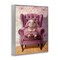 Stupell Industries Pink Princess Tutu Bunny Framed Giclee, design by Lucia Heffernan